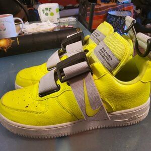 Tactical air force 1 neon green with elastic Strap